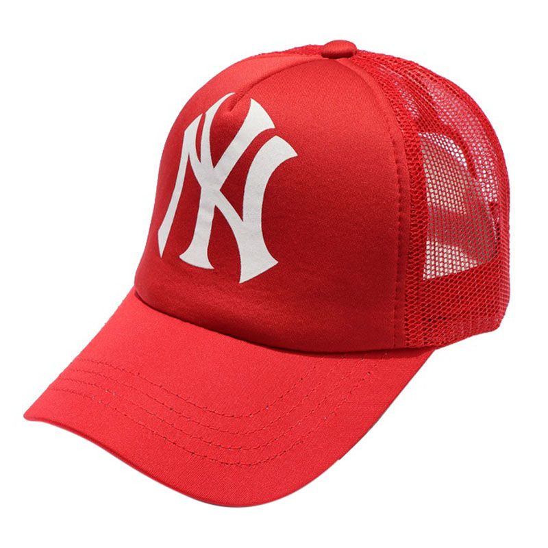 NY Sports Cap, Net Cap Red