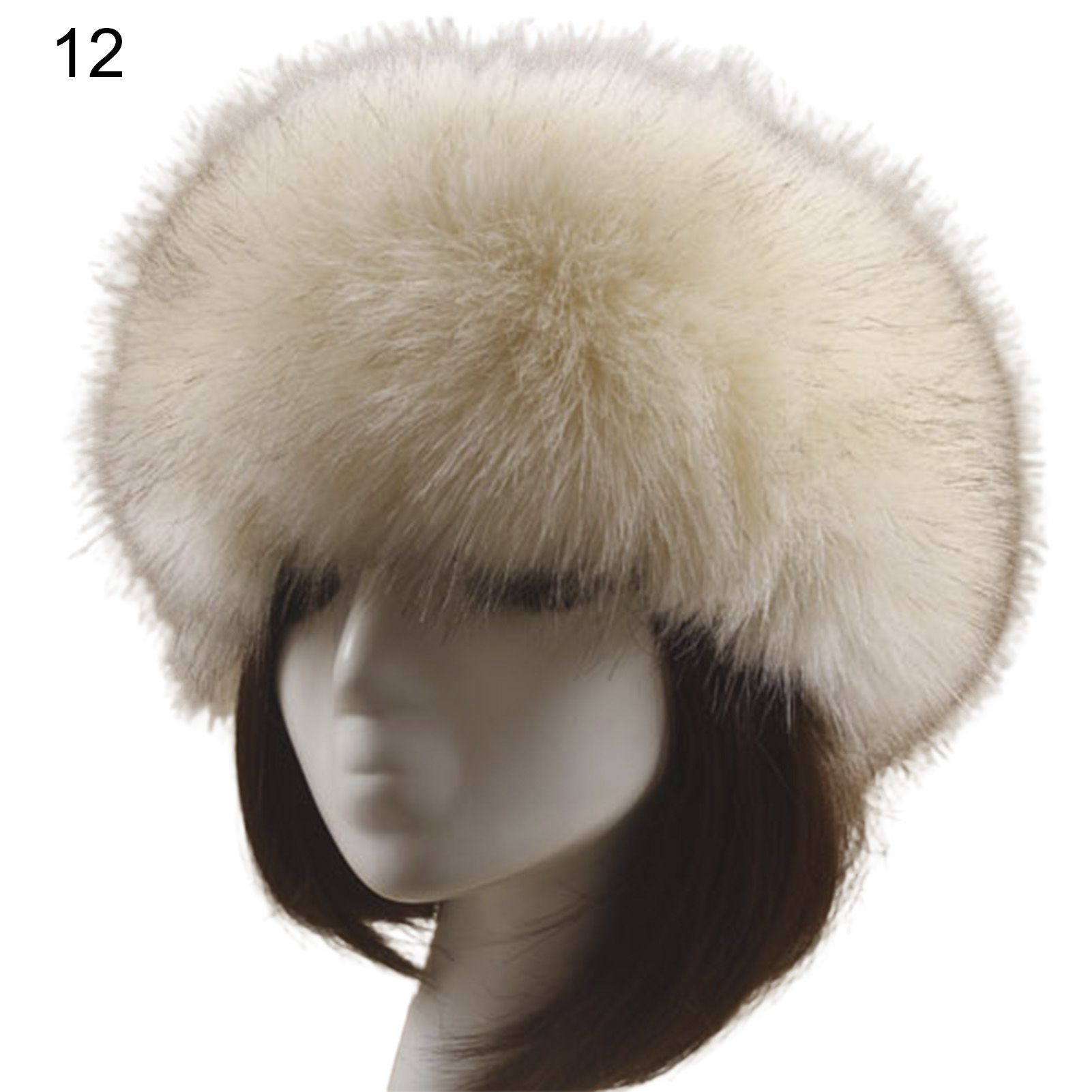 Women Cap Warm Thickened Furry Cap