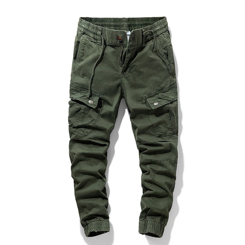 Winter Cargo Pants Men outdoor Jogger Overalls Autumn New Tactical Military Pant Casual Sweatpant Men 100% Cotton Trousers