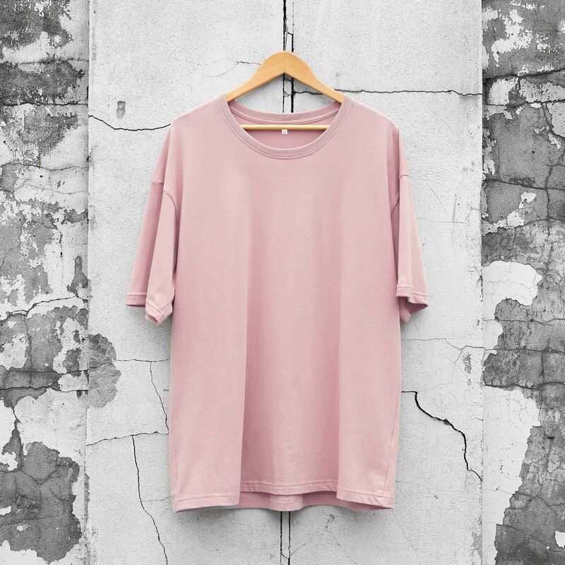 Summer Men's 100% Cotton T-Shirt Solid Color Soft Touch Fabric Men Basic Tops Tees Casual Male Clothing