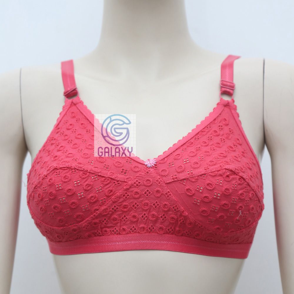 Cotton Flower Chicken Bra For Women