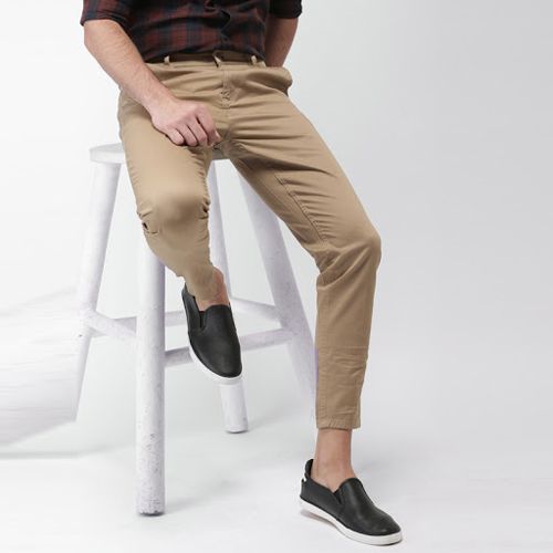 Men's Stylish Slim Fit Twill Gabardine Pant