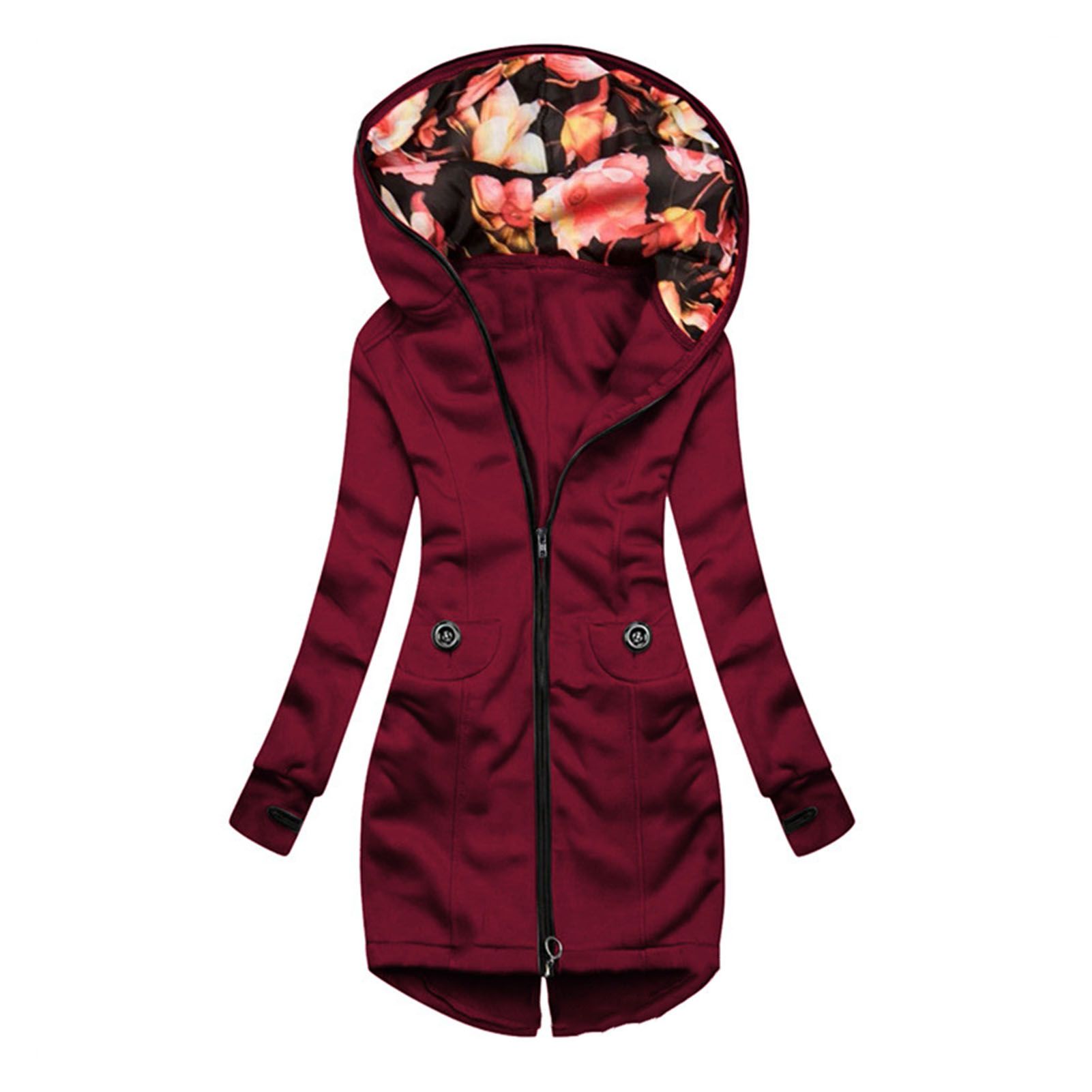 Winter Coat Hat Quick Dry Lady Coat