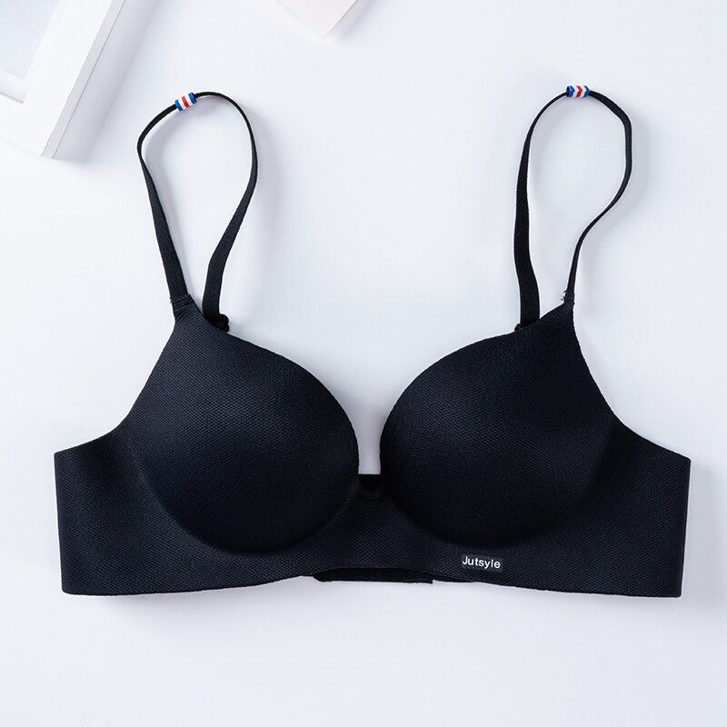 Women Bra Soft Wireless Bras Women  Lingeries Fashion Adjusted Seamless Bralette Female A B Cup Push Up Underwear
