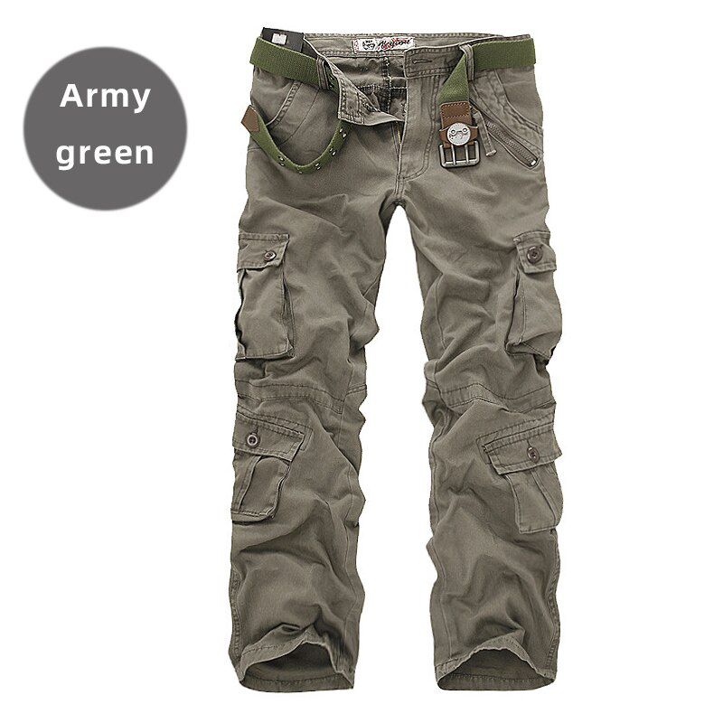 Cargo Pants Men New Trousers Casual Multi-pocket  Work  Pants Mens  Cargo Pants  Plus Size