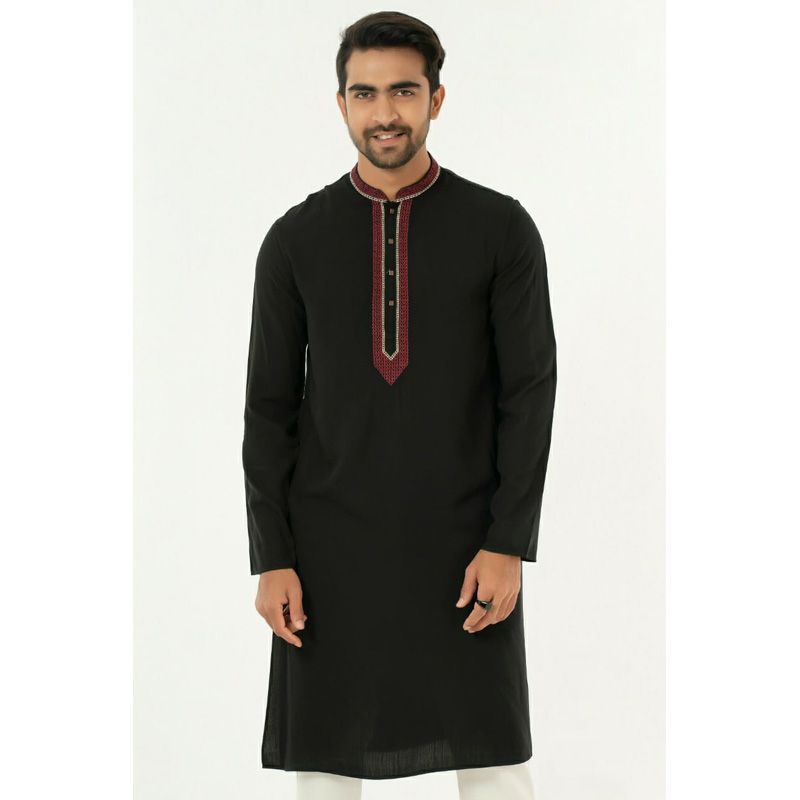 Best Quality & Stylish Fashionable Indian Imported Cotton Panjabi For Men's