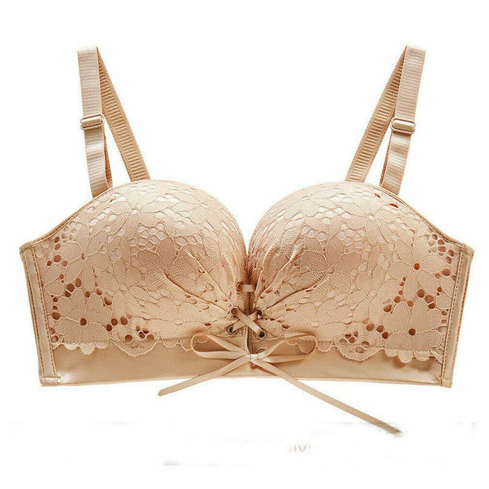 Underwear Women Lingerie Ladies Bras Deep V Lace Floral Padded Multiway Strapless Female Tank Cami Crops Push Up Bra