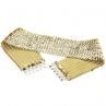 Women's Cool Punk Sparkling Sequins Elastic Stretch Wide Waistband Waist Belt
