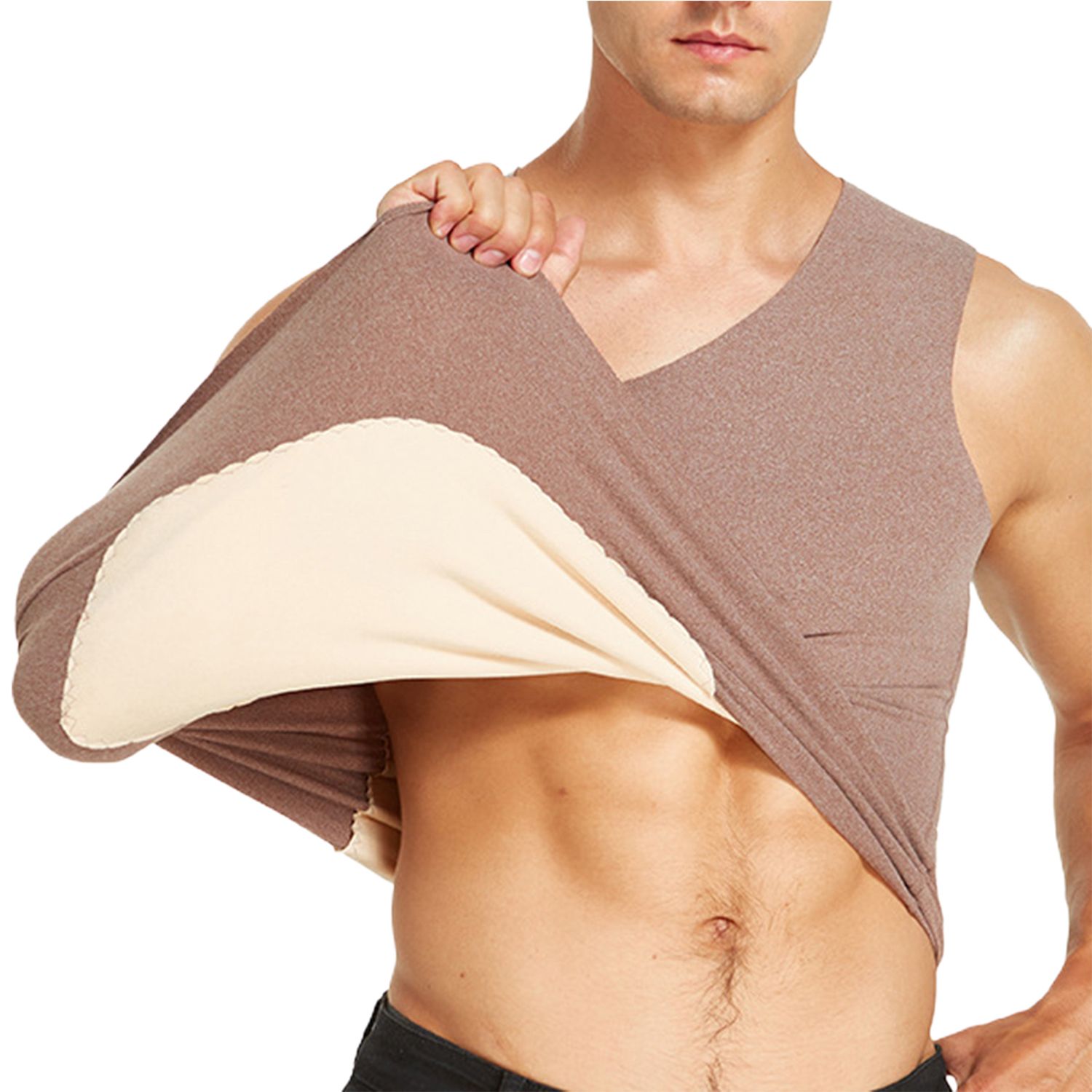 Winter Underwear Vest Seamless Quick Dry Man Underwear Top