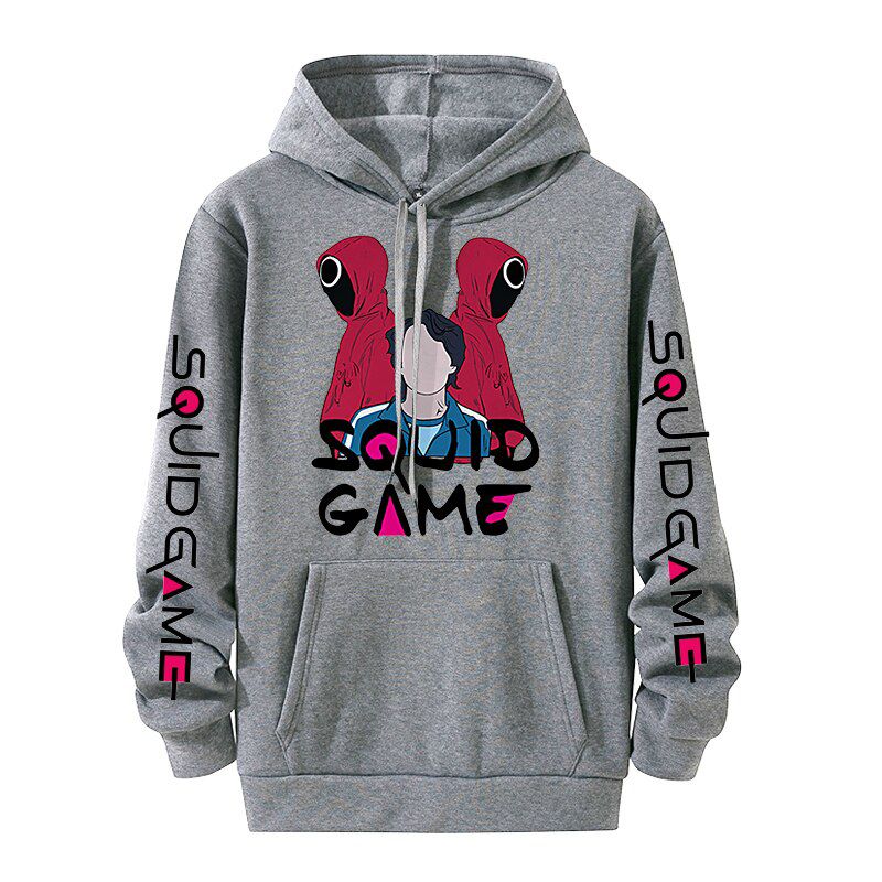 Squid Game Merch Hoodie 456 Sweatshirt 067 Jacket Cotton Fleece Cloth Casual Streetwear Pullovers
