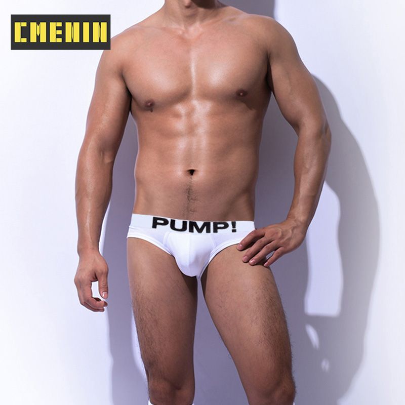 CMENIN Soft PUMP 1Pcs Cotton Floral  Underwear Men Jockstrap 2021 New Briefs Mens Underpants Man PU014