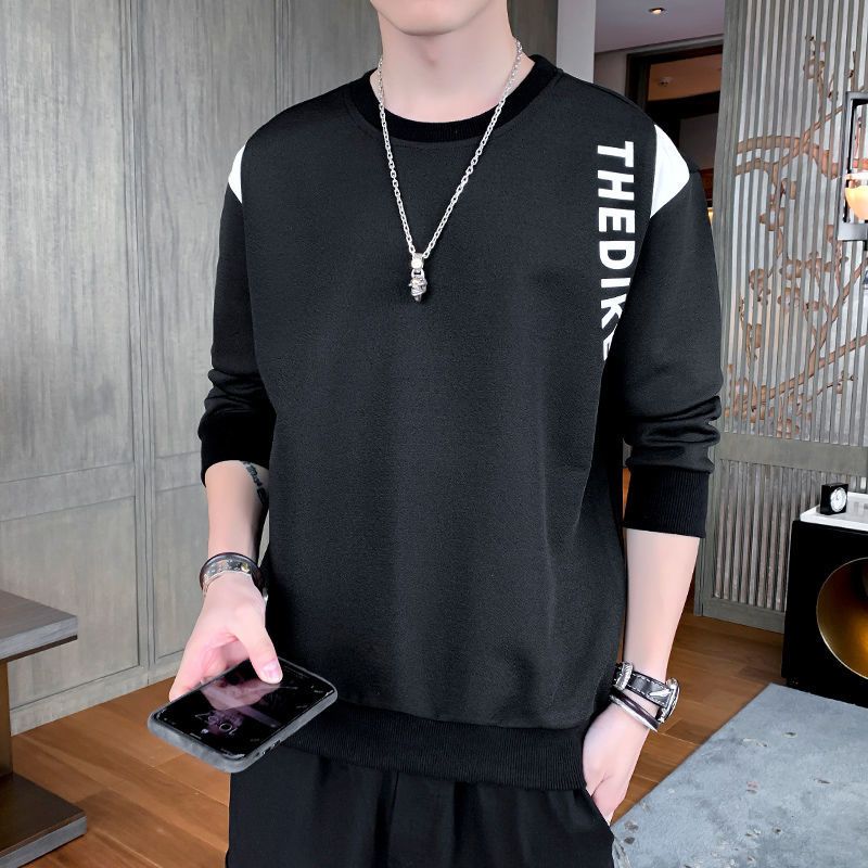 OIMG Brand Hoodies Men Sweatshirt Long Sleeve Autumn Man Clothe Korean Style Plus Size 4Xl Loose Fashion Clothing Casual Top
