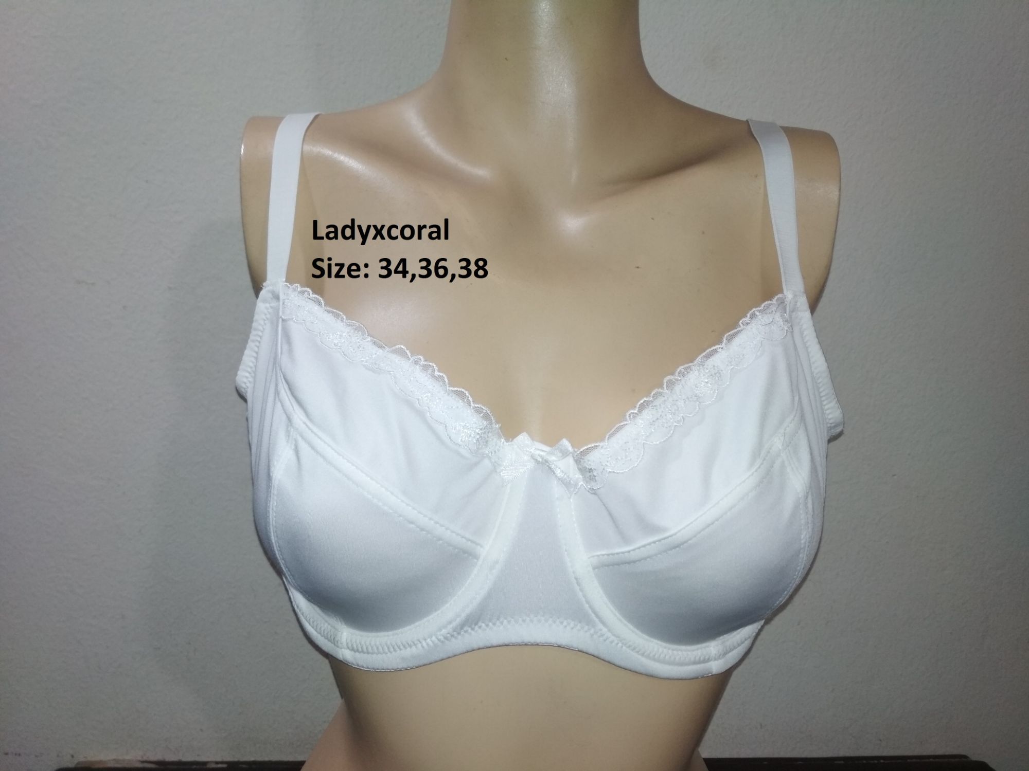 Women Non Foam Bra White Color