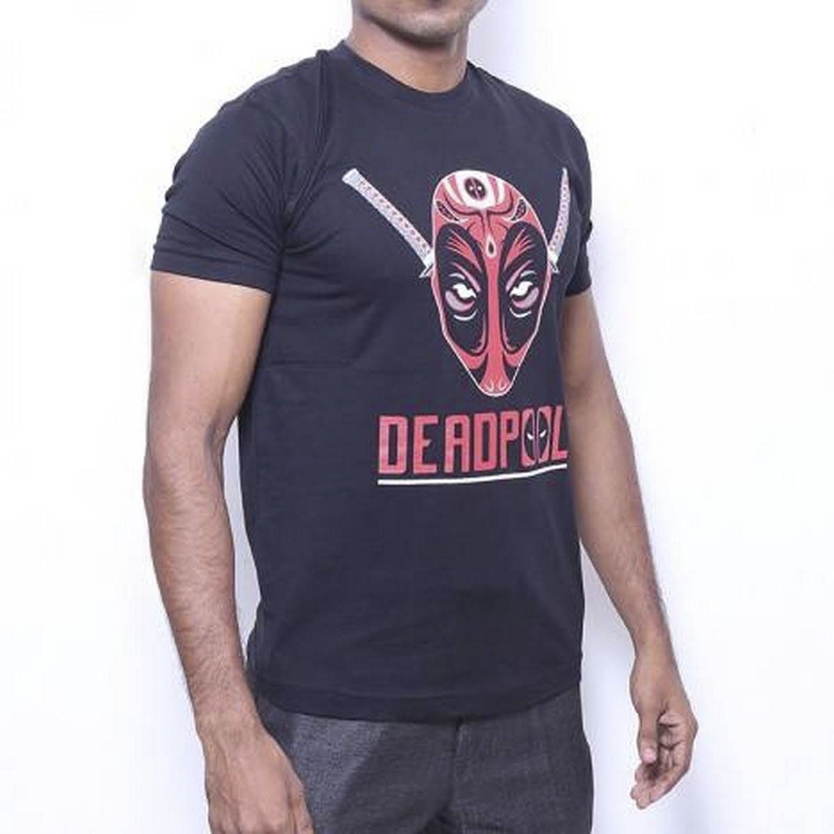 Round Neck Dead Pool T-shirt