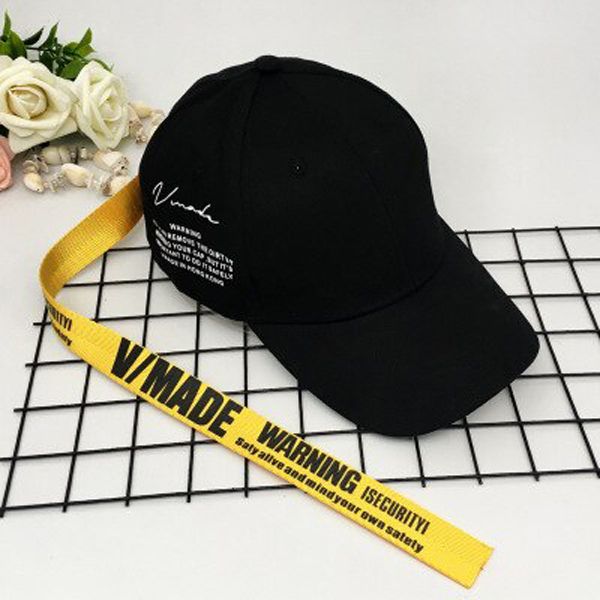 Fashion Casual letter Long Strap Caps Men&Women Snapback Hats Hip Hop Baseball Hat Streetwear gorra Outdoor Caps