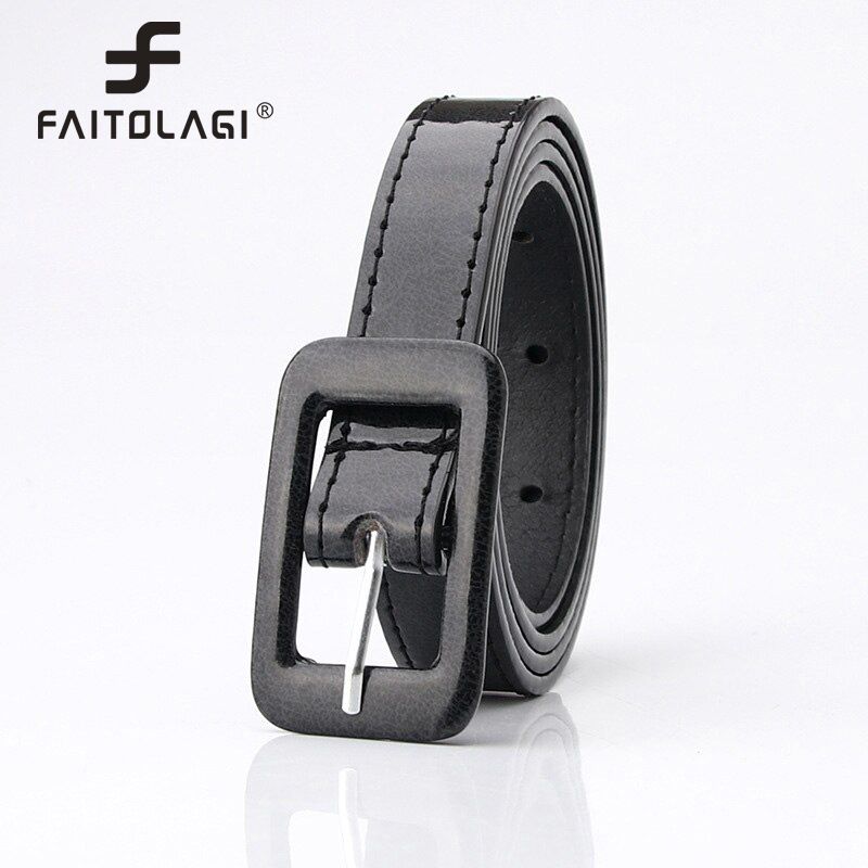 PU Leather Corset Belt For Women Black Red White Ladies Dress Waist Belt Strap Metal Buckle Wild Female Jeans Belt pasek damski
