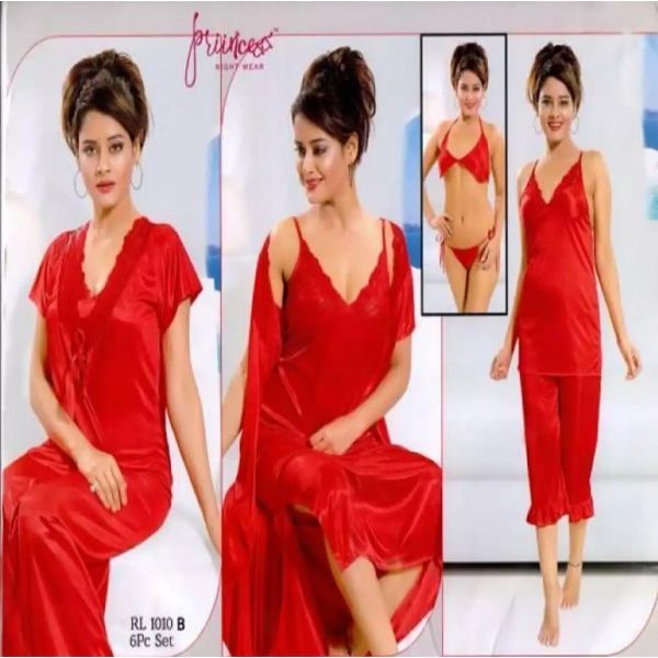 Womens Exclusive Six Part Nighty dress