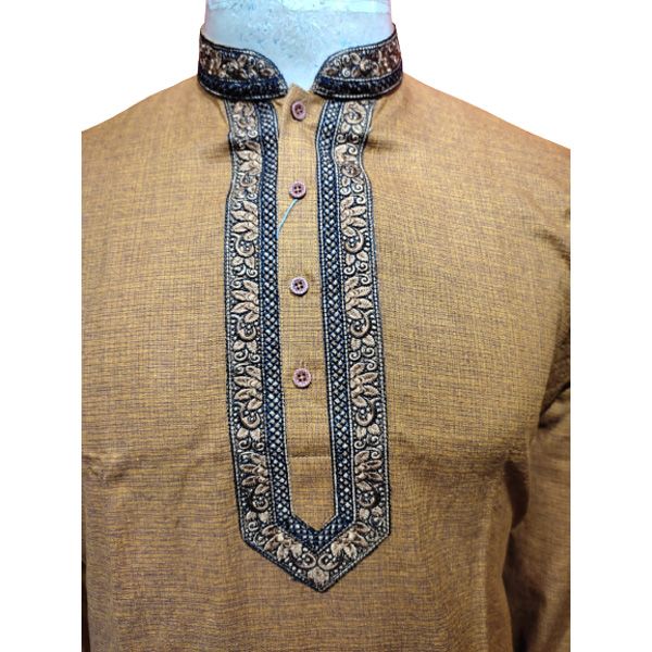 Fashionable Semi Long Casual Panjabi For Men