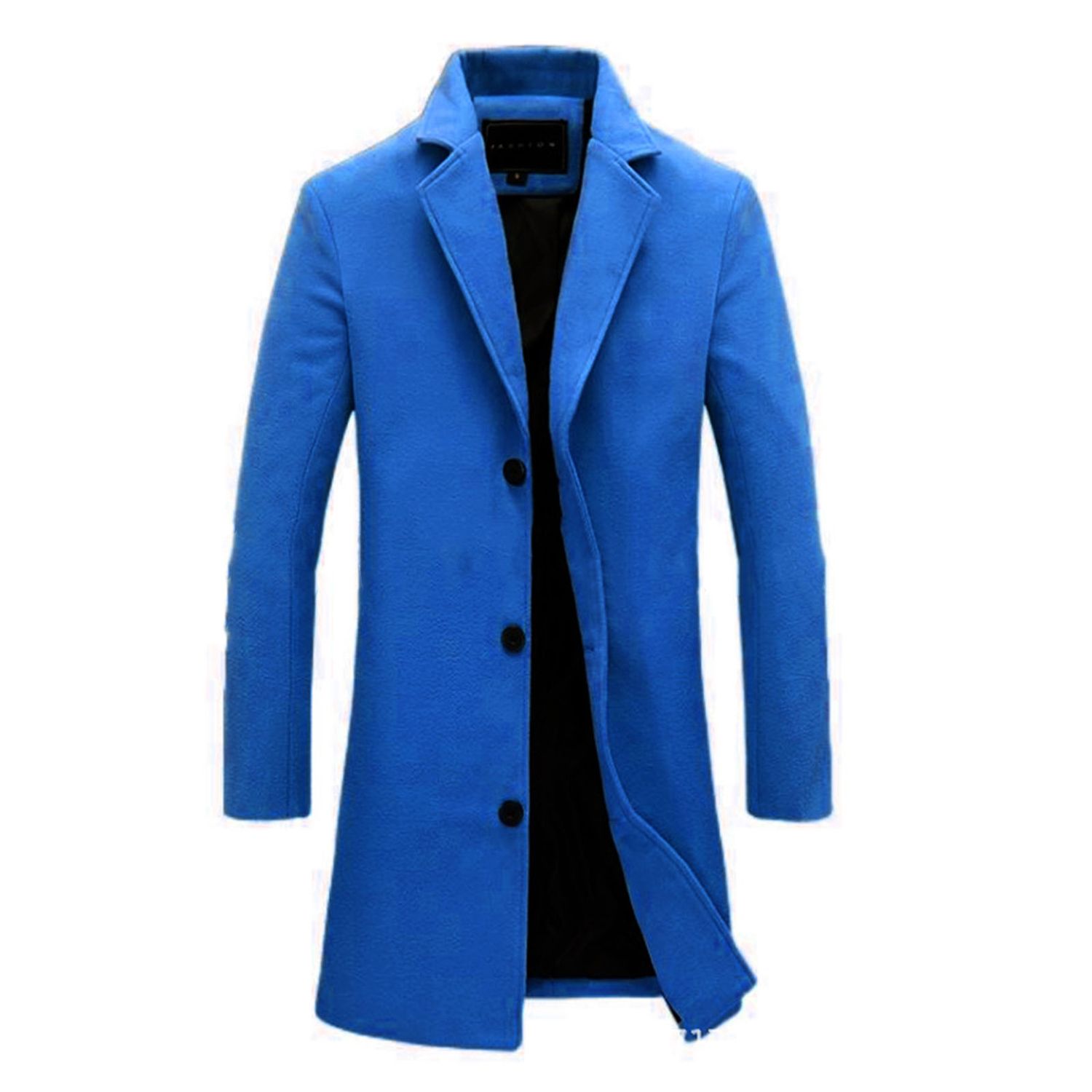 Men Coat Attractive Single Breasted Men Overcoat