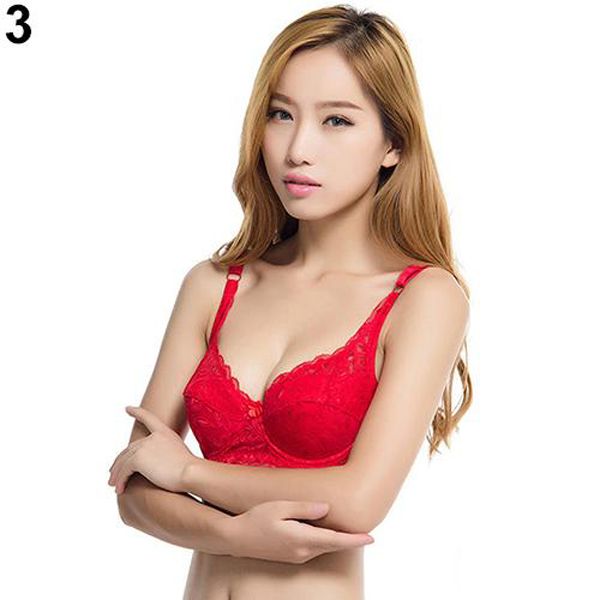 bras for women бюстгалтер Summer ultra-thin breathable large size lace bra  gathered adjustable underwear قضيب صناعي