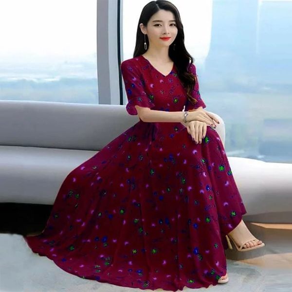 High Quality China Lily Cotton Fabric With Digital Printed Readymade Kurtis for Women.