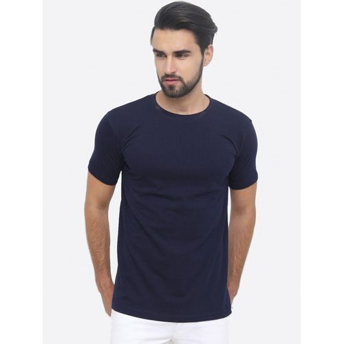 Blue Color jarci  Half Sleeve T-Shirt For Men