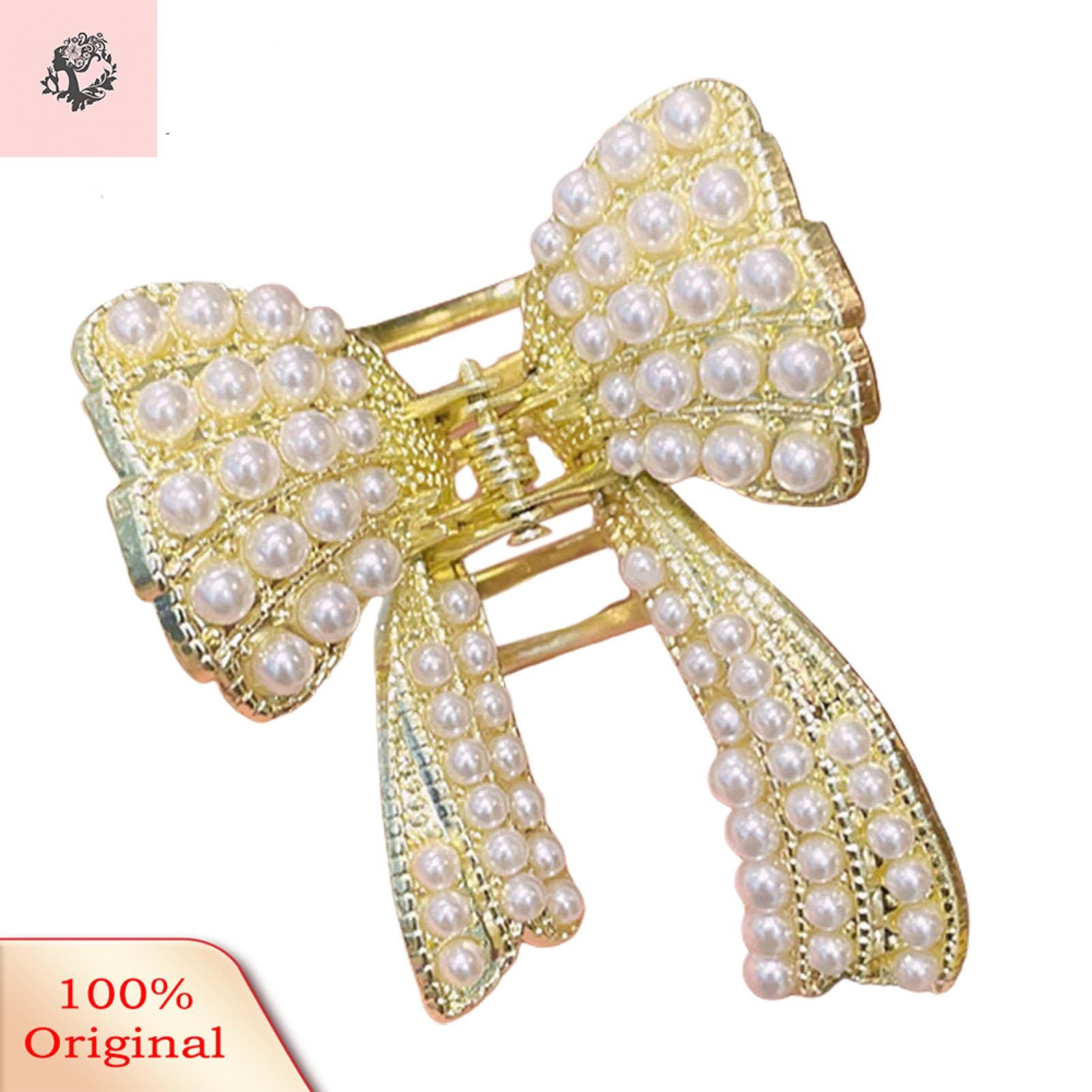 Sunnyheart Hair Grip Anti-slip Shiny Rhinestones Hair Claw