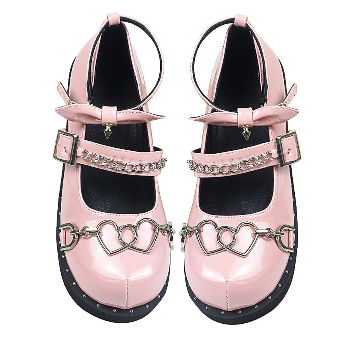 LapoLaka So Cute Lolita Woman Shoes Comfy Female Pump Heels Square Heel With Platform Sweet Lady Shoes Party Dress
