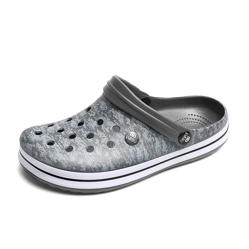 2021 Men Sandals Casual Summer Light EVA Hole Shoes Clogs Lovers Home Garden Outdoor For Male Beach Flat Slippers