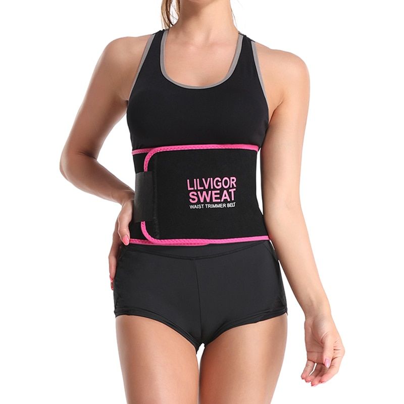 Waist Trimmer Belt for Men&Women Stomach Waist Trainer Weight Loss Wrap Sweat Sauna Slimming Body Shaper Fat Compression S