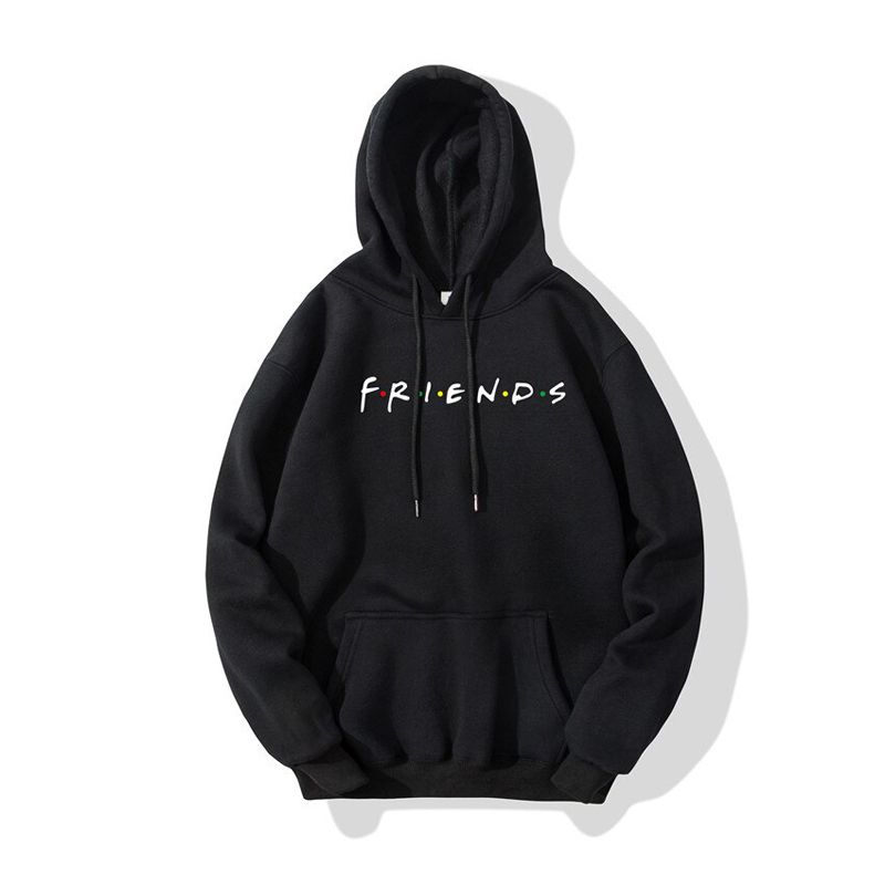 Mens Hoodie Harajuku Men Women Friends Print Hoodies Pullover Cool Letters Elegent Unisex Sweatshirt Casual Tops men hoody