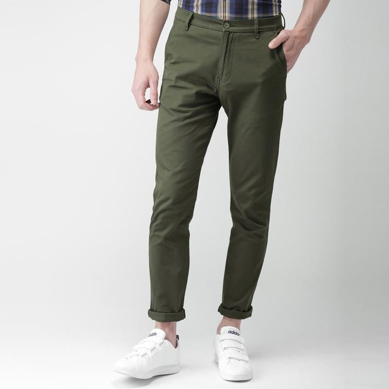 Casual Slim Gabardine Pant For Men