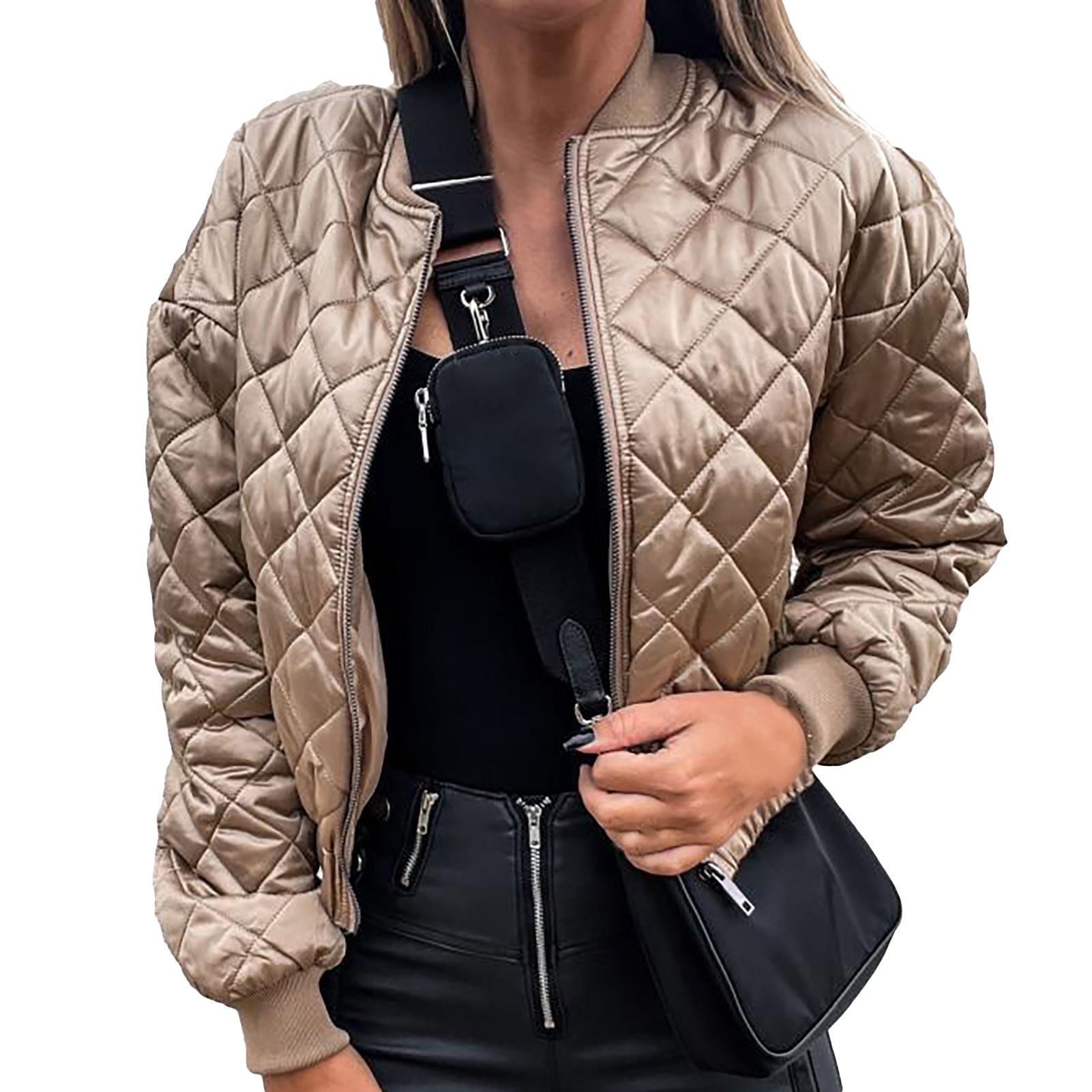 Winter Jacket Wear Resistant Elastic Cuff Winter Jacket