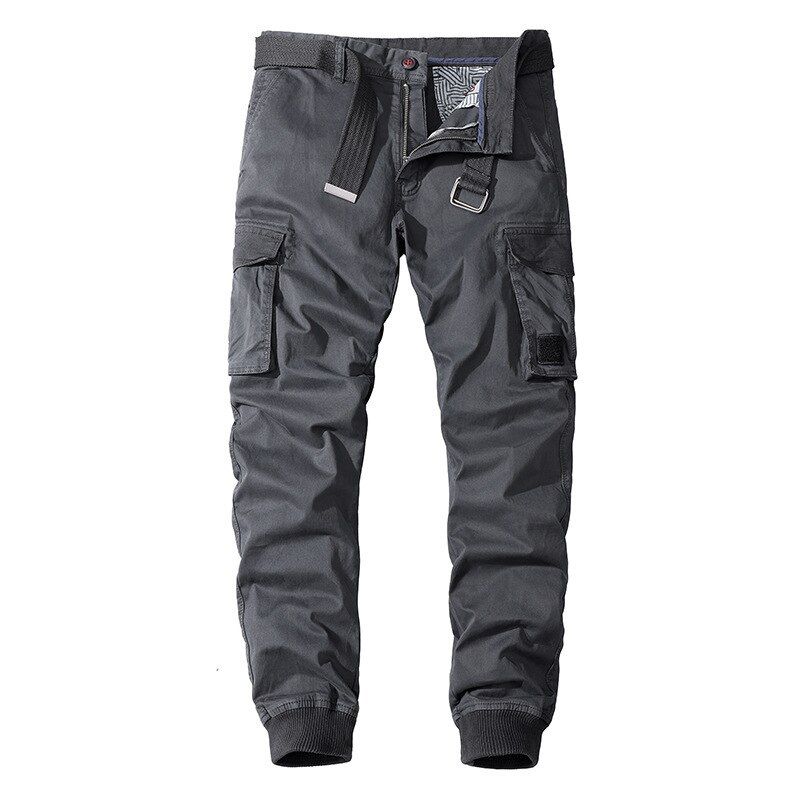Multi-cket Casual Pants Men   Joggers Cargo Pants Men's Outdoor Hiking Trekking Sweatpants Male  Hop Bottom