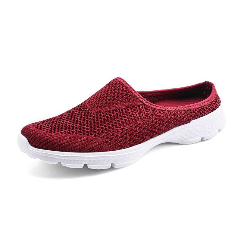 Summer Mesh Shoes Breathable Men Sandals Non-slip Sneakers Clogs Slippers Women Flats Outdoor Walking Casual Couple Shoes Men