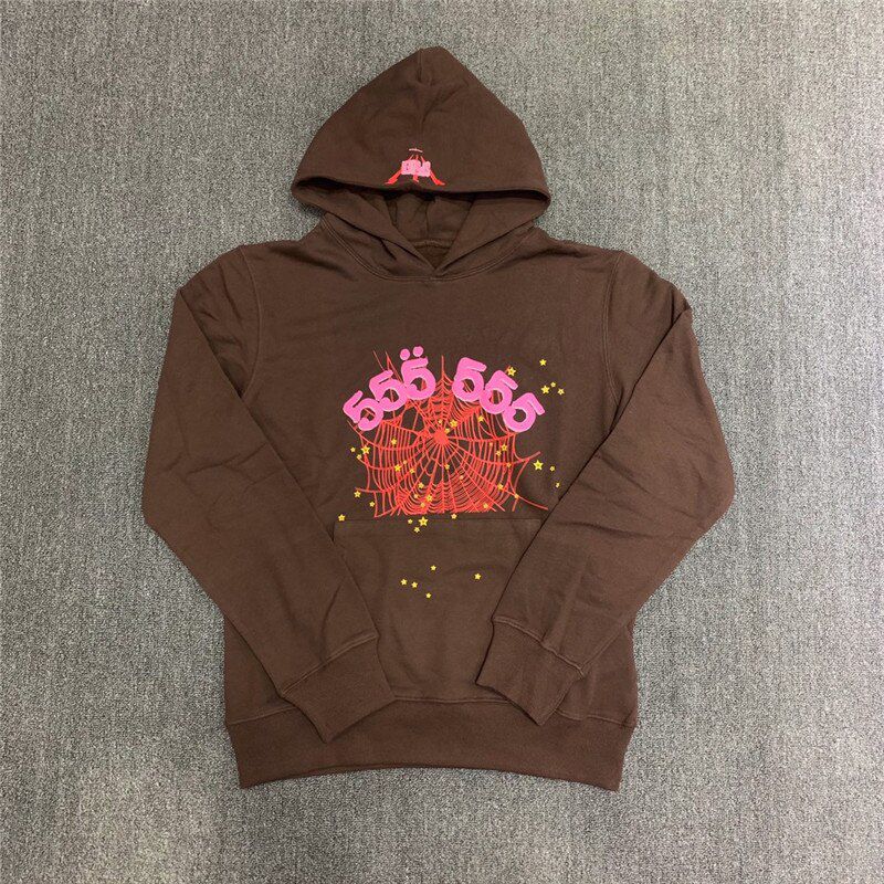 Foaming Printing 555555  Hoodie Men Women 1:1 Top Quality Digital Printing Sweatshirts