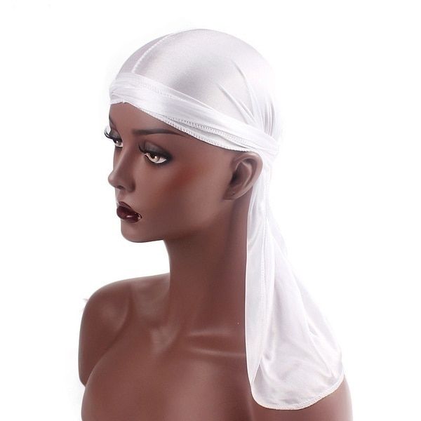 Silky Pirate Hat for Men Women Headscarf Cap for Hair