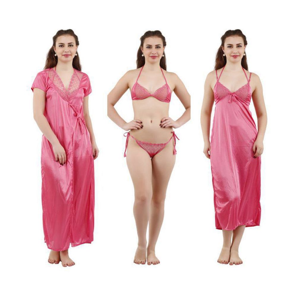 Night Dress For Women 4 Part - Night Dress For Women - Night Dress For Women - Night Dress For Women - Night Dress For Women