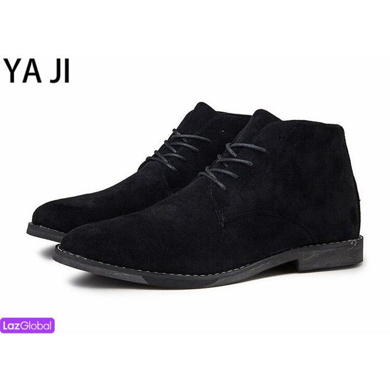 Fashion Pointed Toe Leather Boots Brand High Quality Leather Cheap Men Winter Boots Winter Shoes for Men Male Boots Mens Ankle Boots