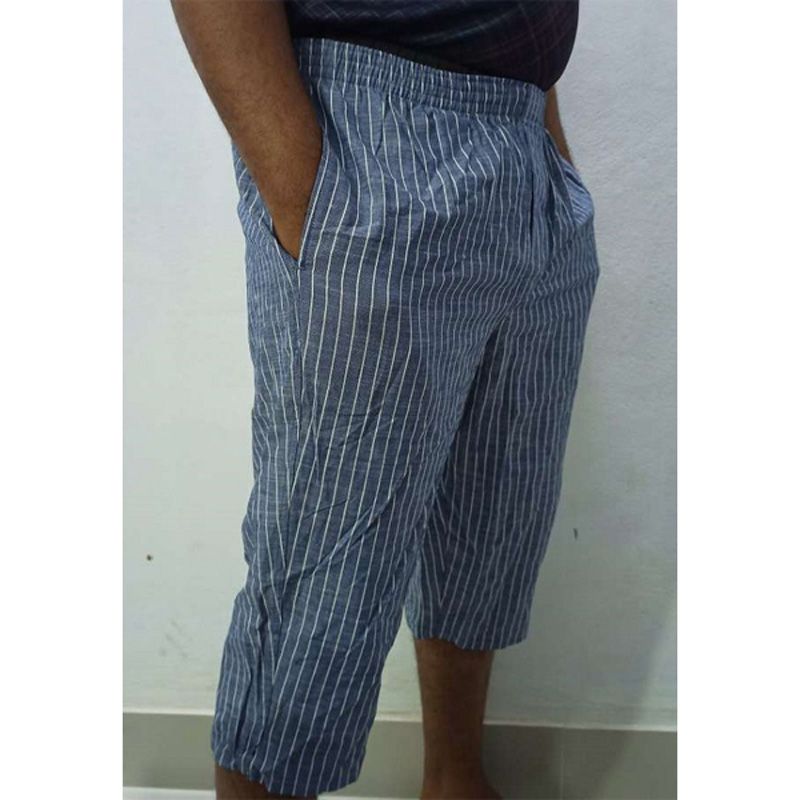 28-40 Size Export Quality Pure Cotton 3 Quarter Pants For Man