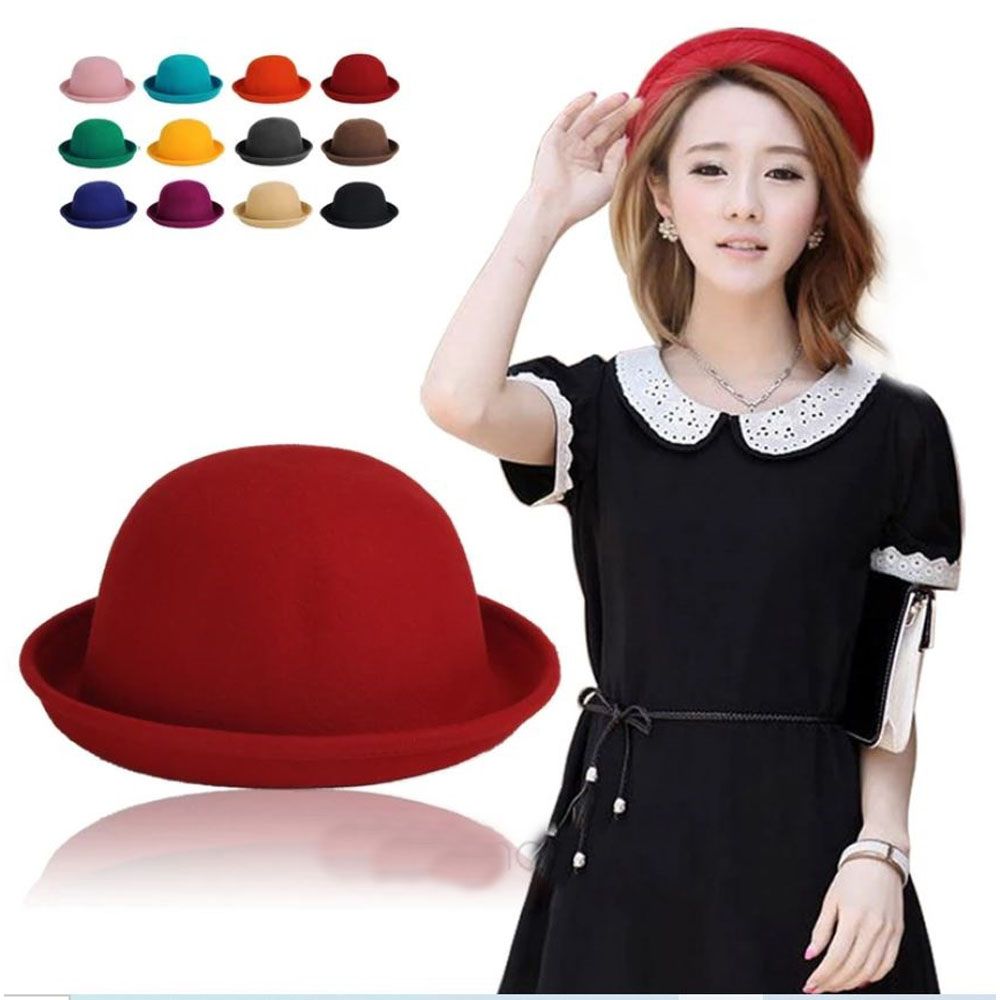 Black Cotton Hat for Men