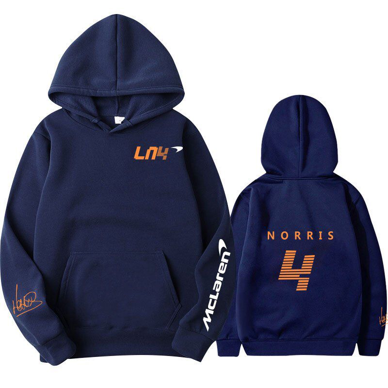 Lando Norris Mclaren F1 Team Racing Team Logo Oversized Sportswear Hoodie For Men And Women For Fall And Winter