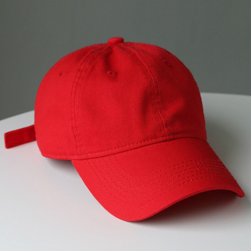 1pc Adjustable,Cotton Baseball Cap for Men and Women Fashion Solid Snapback Hat Dad Hat Washable Summer Sun Hat