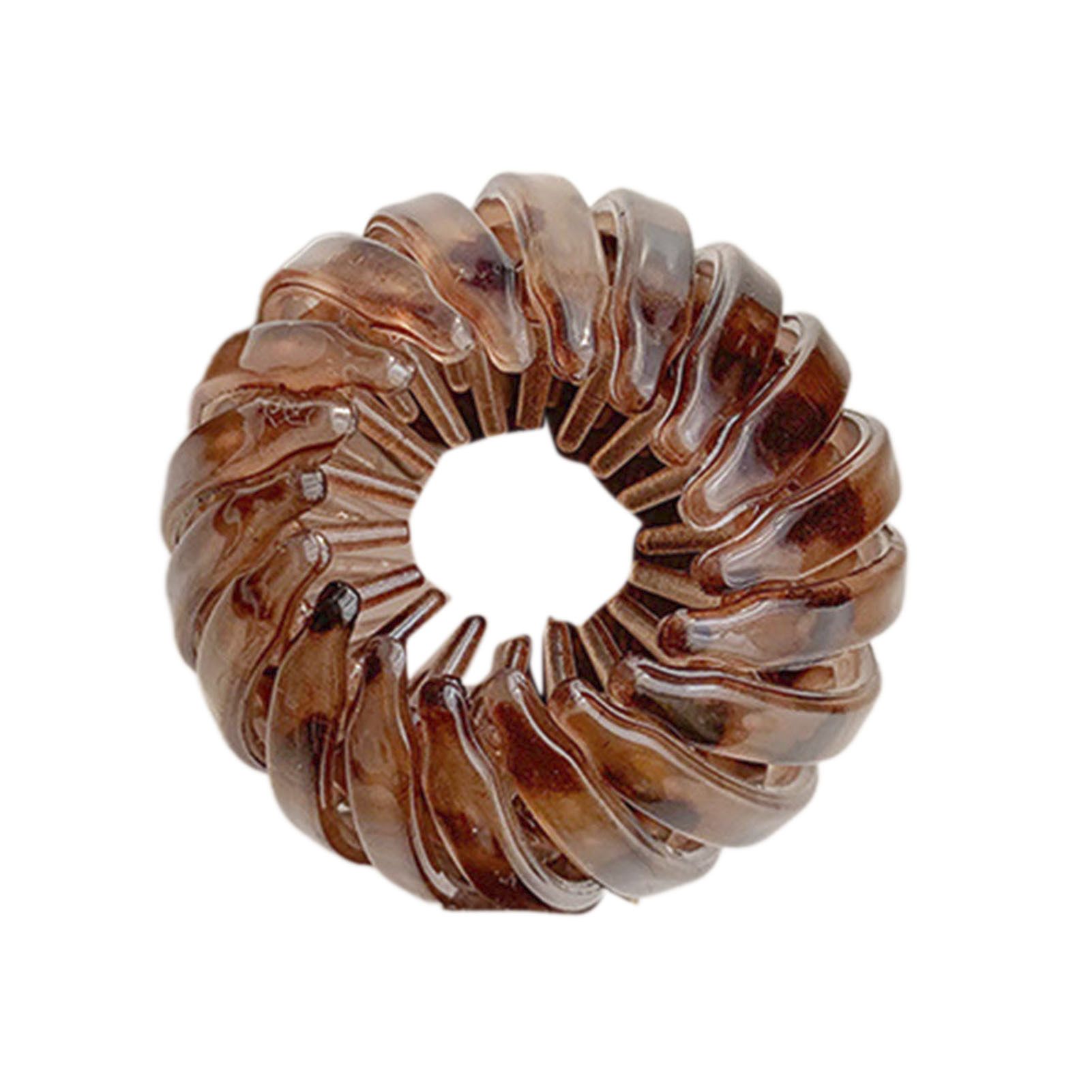 Hair Claw Bird Nest Shaped Vintage Geometric Hair Bun Makers