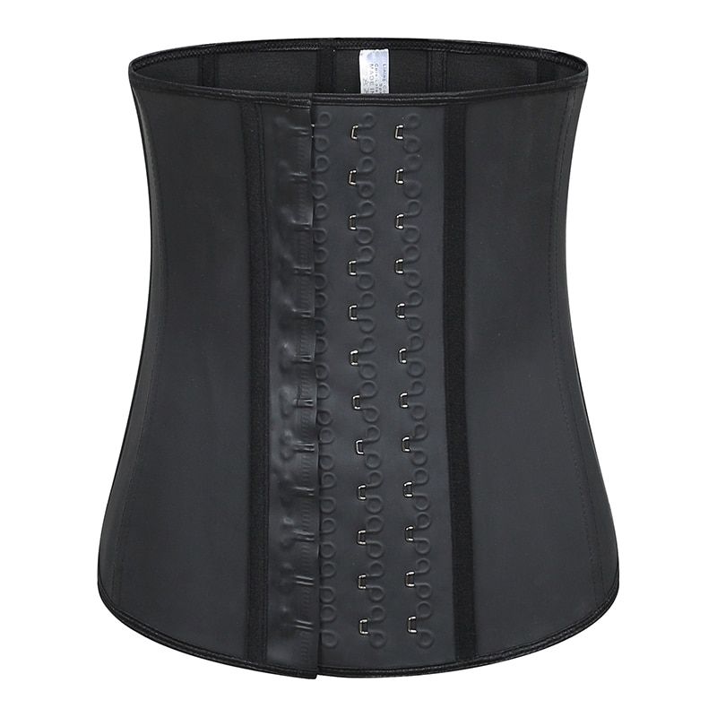 Women's Shapewear Extra Strong Latex Waist Trainer Workout Hourglass Belt Waist Cincher Trimmer Long Torso Fajas 9 Steel Bones
