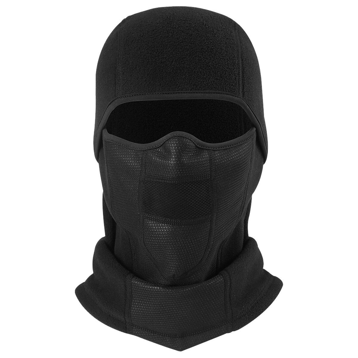 Polar Fleece Neck Warmer Full Face Caps Balaclava Beanies Cap Breathable Windproof Bicycle Black Helmet Liner Women