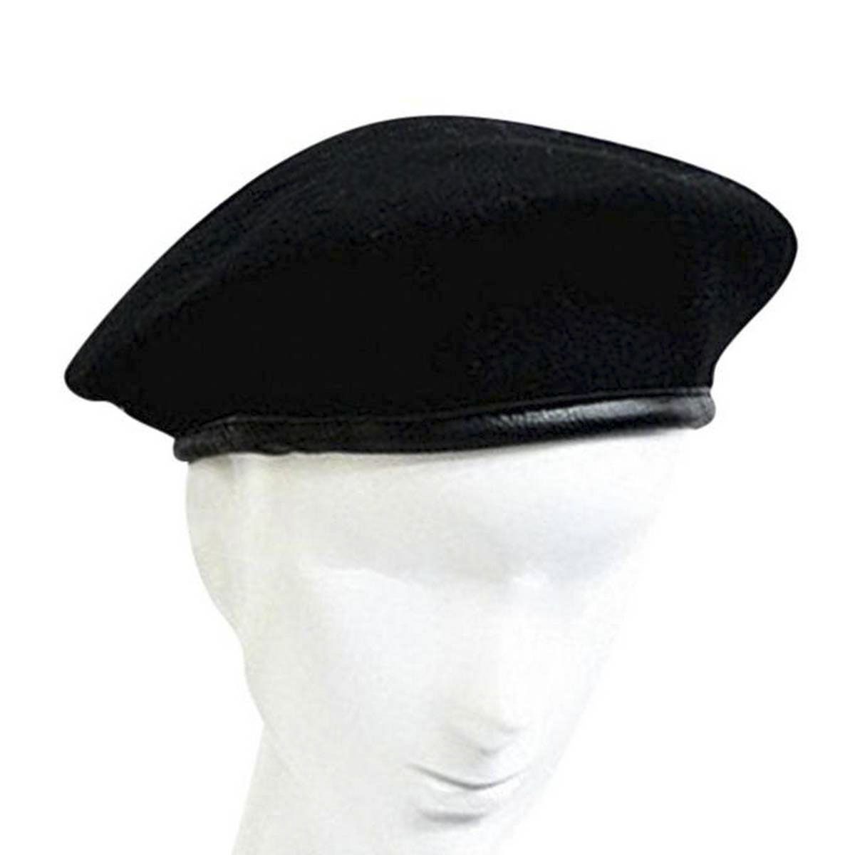Black Cotton Che Guevara Hat for Men