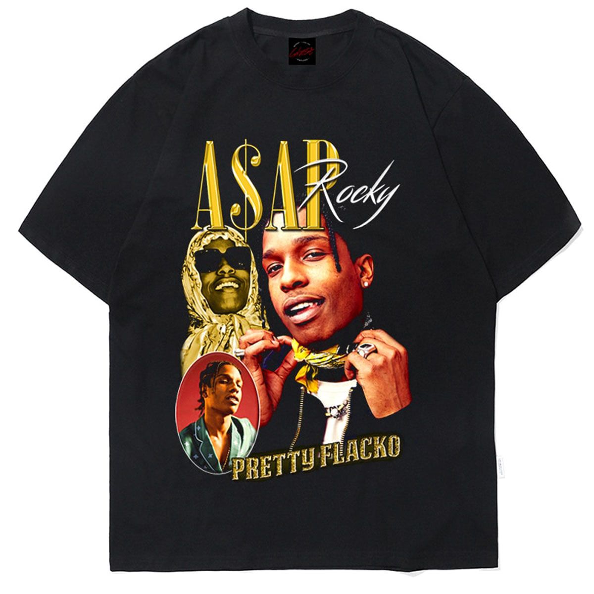 Men T Shirt  Hop Streetwear Tops Rap Star Tupac Print Tshirt Casual Cotton Plus Size Short Sleeve Oversized T Shirts