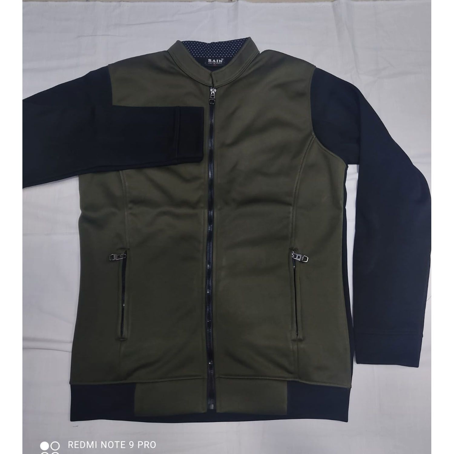 Grey color stylish jacket for man