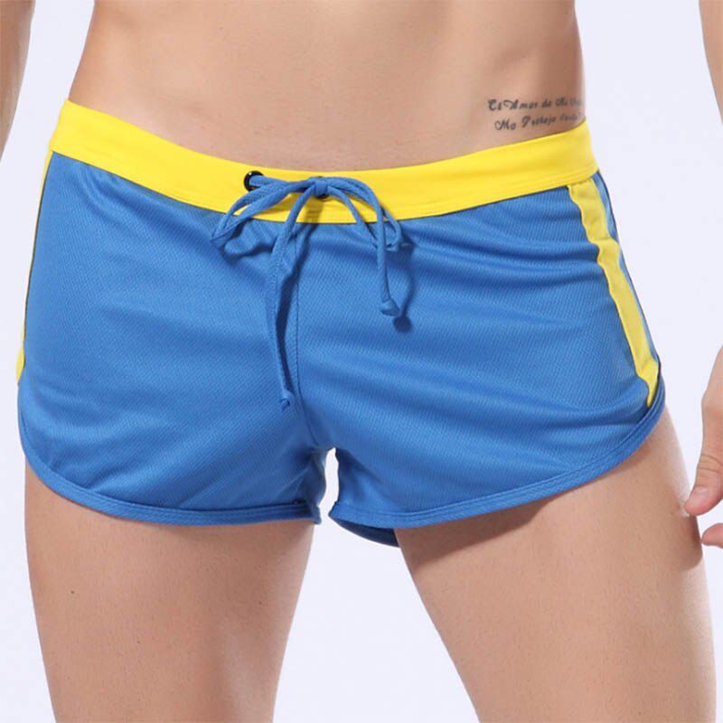 High quality se_xy breathable shorts for men yoga shorts soft comfortable men's shorts quick-drying yoga fitness gym shorts men